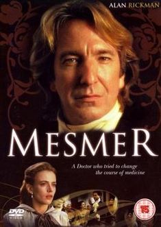 the movie mesmer is shown with an image of a man in a suit and tie