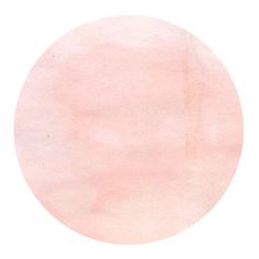 a pink circle painted with watercolors on a white background, it looks like something from another painting