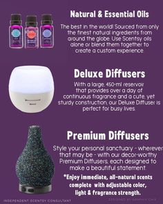 the benefits of essential oils for hair and body info poster with instructions on how to use them