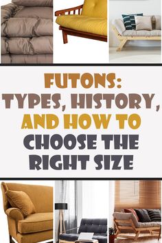 Selecting the perfect futon can be challenging, especially when you’re not sure about the different types and their sizes. Our comprehensive guide explains the various futon styles, their historical context, and offers tips on choosing the right size for your space. Be sure to save this pin for easy access to this valuable information when you’re ready to shop for a futon!