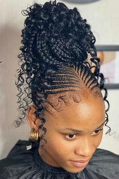 Tribal Braids Braiding Ideas, Latest Hair Braids, Cornrows Braids For Black Women, Short Box Braids Hairstyles, Natural Hair Short Cuts, Goddess Braids Hairstyles, African Hair Braiding Styles