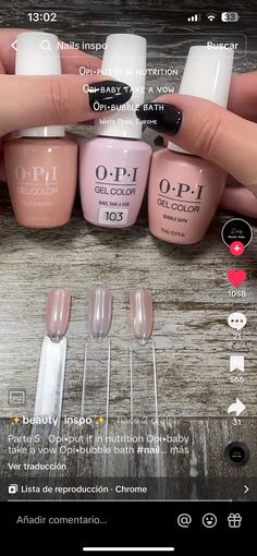 Opi Nail Polish Colors Summer 2024, Dusty Rose Nails, Nails Opi Gel, Army Nails, Neat Nails, Nail Polish Colors Summer, Opi Polish