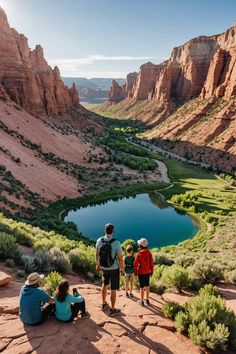 Affordable Family Adventures in Utah 🏞️ Affordable Family Vacations, Affordable Vacations, Utah Vacation, Lake Powell, Family Vacation Destinations, Scenic Byway, Zion National Park, Scenic Drive