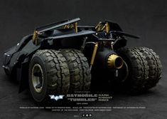 the dark knight tumbler batmobile from batman movie