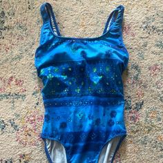 Nos/Nwt Northern Reflections One Piece Swimsuit Size 8, Fits More Like A Size 6 Vintage High Cut Legs High Cut, Womens Swim, One Piece Swimsuit, Color Blue, Swimming, Size 6, One Piece, Women Shopping, Blue