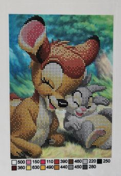 Pixel Quilting, Rabbit Animal, Pattern Cross Stitch, Animal Cross Stitch Patterns, Cute Cross Stitch, Animal Embroidery, Crochet Cross