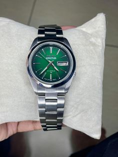 Check out Vintage Seiko 5 Automatic Men's Watch 7009 Day/Date, the latest item I added on eBay! #eBay #eBaySeller Seiko 5 Automatic, Seiko 5 Sports, Seiko 5, Green Man, Ebay Seller, Men's Watch, Accessories Watches, Wrist Watch, Jewelry Watches