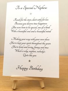 a greeting card with the words happy birthday written on it