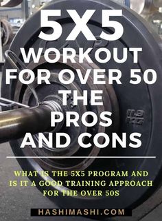 Best of Hashi Mashi Weightlifting & Fitness Blog - The 5×5 Workout for Over 50 - Learn the pros and cons you need to know about one of the most popular strength training programs. Is 5x5 a good training approach for the over 50s and how can you can modify it? 5x5 workout | 5x5 workout program | 5x5 workout program for over 50 5 X 5 Workout, Weight Training Workouts For Men, 5x5 Workout, Full Workout Plan, Muscle Workouts, 2023 Workout, Muscle Exercises