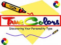 the logo for true colors is shown in red, white, and blue with an image of a pencil