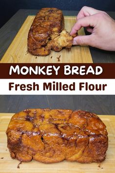 this monkey bread is made with fresh milled flour