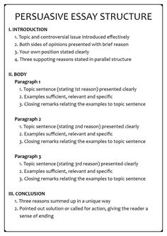 the persuusive writing process for an argument is shown in this text, which includes