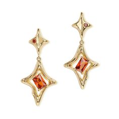 PRICES MAY VARY. Both cool and elegant dangle earrings, features a small angle star with tiny rhinestone and a dangling charming north star holding a dazzling baguette crystal. Versatile style makes them suitable for a variety of occasions, both formal events like a wedding or prom, or just going about your daily business. High-Quality Materials: 14k gold plated brass and a sterling silver needle, fade-resistant also hypoallergenic, perfect for those with sensitive ears, ensuring a comfortable w Luxury Red Earrings, Amazon Earring Finds, Women’s Earrings, Flame Jewelry, Dnd Outfits, Amazon Earrings, Desert Jewelry, Large Gold Earrings, Prom Bouquet