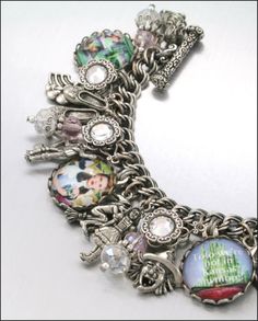 We're not in Kansas anymore. Collectible Themed Silver Jewelry, Themed Silver Collectible Jewelry, Whimsical Silver Jewelry With Vintage Charm, Dorothy And Glinda, Not In Kansas Anymore, Charm Bracelet Silver, Silver Charm Bracelet, Wizard Of Oz, Bracelet Silver