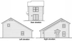 three different types of house plans