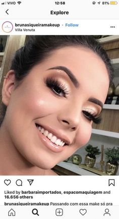 2019 Makeup, Types Of Makeup, Braut Make-up, Trendy Makeup, Make Up Looks, Christmas Makeup, Smokey Eye Makeup