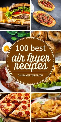 the top ten best air fryer recipes for pizzas and other appetizers