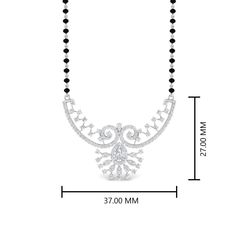 SKU MGS9623 DIAMOND SHAPES PEAR, ROUND # OF DIAMOND 130 CT. TOTAL WEIGHT 1.05 TOTAL METAL GRAMS 8 Gms WIDTH 37 MM CLARITY SI2 COLOR G CUT Very Good Traditional White Diamond Necklace With Accents, Traditional White Diamond Necklace With Diamond Cut, White Diamond Necklace With Elegant Design, Traditional White Diamond Cut Necklace, Classic White Hand Set Diamond Necklace, Traditional White Diamond Necklace, Classic White Hand-set Diamond Necklace, Traditional White Brilliant Cut Diamond Necklace, Diamond Mangalsutra Designs