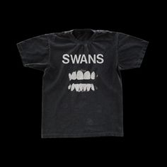 SWANS Shirt, Unisex Garment-dyed Tee, Vintage Fit, Swans Band, Michael Gira, Godspeed You Jarboe, Xiu Xiu, Slint, Natural Snow Buildings - Etsy Georgia Swans Band, Xiu Xiu, Vintage Fits, Band Merch, Swans, Halloween Shopping, Gender Neutral