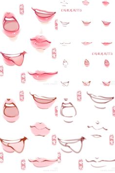 various types of mouth shapes and their meanings