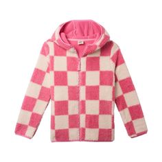 Keep your adventurer warm and cozy with our Outdoor Kids� Cozy Fleece Jacket for Kids. This kids jacket has a full-zip front for easy on/off, an attached hood to block chilly wind and rain, and the fleece feels soft and warm with quality to last. Body Length (Based on Size M): 22.5". 100% polyester. Machine wash. Imported.  100% polyester;   Warm, soft, durable fleece;   Full-zip front;   Attached hood; Pink Hooded Winter Jacket For Outdoor Activities, Pink Hooded Jacket With Drawstring For Outdoor Activities, Pink Fleece Jacket For Outdoor Activities, Pink Fleece Jacket For Outdoor, Pink Fleece Outerwear For Outdoor, Pink Fleece Outdoor Outerwear, Pink Outdoor Fleece Jacket, Pink Hooded Fleece Jacket For Outdoor, Pink Fleece Hooded Jacket With Adjustable Hood