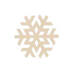 an image of a snowflake that is cut out into four different shapes and sizes