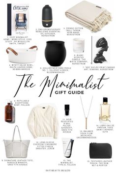 the minimalist gift guide for her