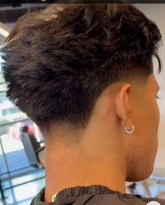 Faded Mullet Straight Hair, Low Taper Fade Haircut Textured Top, Mens High Taper Fade, Clean Taper Fade, Mullet With Taper Fade, Mens Hairstyles Wolfcut, Mid Tapper Hair, Taper Curtains Haircut, Taper Fade With Bulk