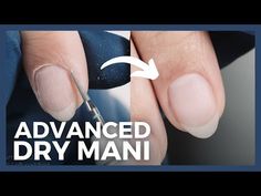 Advanced Salon Manicure Tutorial - YouTube How To Do A Professional Manicure, Manicure Tools How To Use, How To Use A Nail Drill Manicures, Manicure Tutorials, Manicure