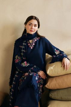 Mahira Khan Dresses, Blue Dupatta, Fancy Sarees Party Wear, Salwar Kamiz