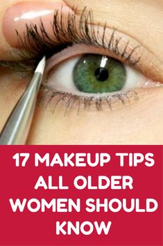 17 Makeup Tips All Older Women Should Know About (Slideshow) Maquillage Pin Up, Permanente Make-up, 15 Makeup, Makeup Tips For Older Women, Makeup For Older Women, Makeup Tip, Make Up Ideas, Makeup Tricks, Body Makeup