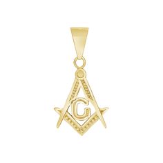 Masonic Freemasonry Charm Pendant Necklace in Solid Gold This unusual charm pendant necklace features a polished design that does not shy away from the unconventional. Product Information Metal: 14K Yellow/White/Rose Gold Weight: .94 g Dimensions: 13 mm. x 10.5 mm. SKU: QM885C Made in Los Angeles, CA Rose Gold Pendant, Charm Pendant Necklace, Yellow Gold Pendants, White Rose Gold, White Rose, White Roses, Gold Pendant, Charm Pendant, Yellow White