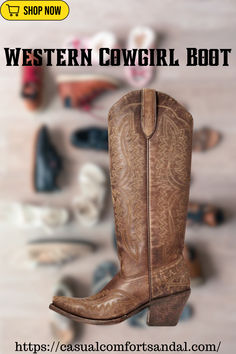 Unleash your inner cowgirl with these Western Cowgirl Boots! Stylish, durable, and perfect for adding a rustic touch to your wardrobe. Walk in comfort and confidence—grab your pair today! #WesternBoots #CowgirlStyle #RusticFashion #DurableFootwear #ComfyAndChic #WardrobeEssentials #TrendyBoots #CountryVibes #FashionForward Leather Making, Cowgirl Boot, Trendy Boots, Country Concerts, Western Cowgirls, Western Cowgirl, Cowgirl Style, On The Floor, Cowgirl Boots