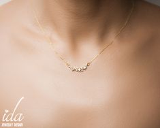 Dainty gold necklace is a minimalist jewelry for women...This simple handmade jewelry makes an elegant bridesmaid gift or a gift for your loved one...We handmade each piece with care and love ♡ ★ PRODUCT DETAILS; *Material Options: 925k Sterling Silver & Rose Gold Filled Over Silver & Yellow Gold Filled Over Silver *Necklace Length: Standard length is 17'' + 0.5'' extension. Please write at check out if you wish a different length. ★ HOW TO PLACE YOUR ORDER; *Please select your preffered Simple Gold Necklace For Bridesmaid Gift, Dainty Necklaces For Bridesmaids, Dainty Yellow Gold Necklace For Bridesmaid Gift, Delicate Gold Necklace For Bridesmaids, Dainty 14k Gold Filled Necklaces For Weddings, Dainty 14k Gold Filled Necklace For Wedding, Dainty 14k Gold Filled Wedding Necklaces, Dainty Gold Bridesmaid Jewelry, Handmade Jewelry Necklaces