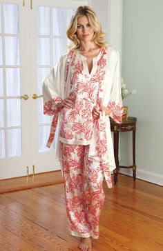 Charlaine Elegant Floral Print Sets For Vacation, Summer Beach Silk Set, Luxury Nightwear, Sleep Wear, Nightwear, Falling In Love, In Love, Sleep, Maxi Dress