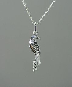 Bird pendant Silver phoenix necklace silver bird necklace Unique Silver Jewelry With Bird Design, Artistic Engraved Sterling Silver Necklaces, Artistic Engraved Sterling Silver Necklace, Elegant Sterling Silver Necklace With Bird Design, Silver Bird Pendant Jewelry, Silver Bird-shaped Sterling Silver Necklace, Silver Bird Design Pendant Necklace, Sterling Silver Bird Necklace, Sterling Silver Necklace With Bird Design