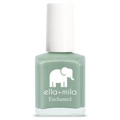 muted evergreen Nail polish bottle 13.3 ml - 0.45 fl oz | ingredients "17-Free" products do not contain: Acetone, Animal-Derived Ingredients, Bisphenol-A, Camphor, Ethyl Tosylamide, Formaldehyde, Formaldehyde Resin, Gluten, Glycol Ether of Series E (Gycol ethers derived from ethylene oxide), Nonylphenol Ethoxylate, Parabens, Phthalates (including DBP), Styrene, Sulfate, Toluene, Triphenyl Phosphate (TPHP/TPP), Xylene Vegan Animal cruelty-free Quick Dry Chip Resistant Made in the USA polish with Ella Mila Nail Polish, Elite Nails, Nail Polish Bottle, Green Polish, Nail Polish Bottles, Vegan Animals, Nail Polish Collection, Nails At Home, Dream Nails