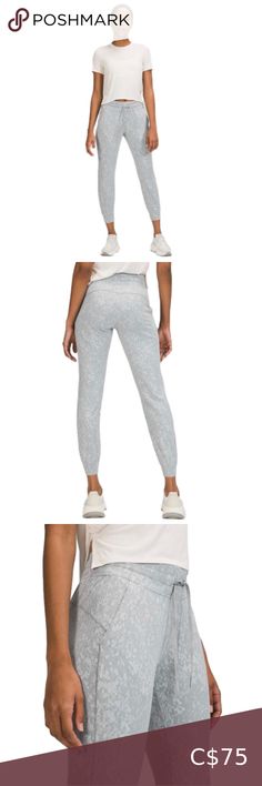 Lululemon Ready to Rulu Jacquard Speckle Spritz Rhino Grey Silver Starlight Warming Up, Poshmark Lululemon, Lululemon Athletica, Ready To Wear, High Rise, Grey, Outfit Inspo, Plus Fashion, Pants