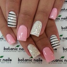 Nail art Botanic Nails, Popular Nail Designs, Wedding Nails Design, Popular Nails