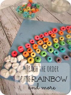 teach the order of the rainbow and more