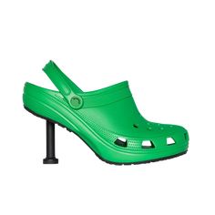 100 Perfect Ugliest Crocs Ideas in 2023 Balenciaga Heels, Croc Heels, Crocs Boots, Clog Heels, Christopher Kane, Fantasy Football