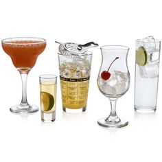 Libbey Mixologist 18-Piece Bar in a Box Cocktail Set Types Of Bar Glasses, Mixologist Bar, Beer Cocktail Recipes, Bartender Kit, Light Rum, Margarita Glasses, Drinkware Sets, Beer Cocktails, Cocktail Mixers