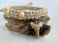 Hemp Surfer Necklace with Shark Tooth Pendant | eBay Eco-friendly Adjustable Jewelry For Gift, Casual Rectangular Jewelry For Gift, Natural Color Casual Jewelry For Gifts, Casual Natural Jewelry For Gifts, Casual Natural Color Jewelry For Gifts, Moroccan Dessert, Hemp Crafts, Hemp Choker, Primitive Jewelry