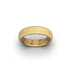 Discover timeless elegance with our exquisitely crafted Italian wedding band in 14k or 18 karat gold. Adorned with a delicate leaf motif surrounding the entire ring, this nature-inspired masterpiece captures the essence of eternal love. This stunning gold wedding band is a symbol of refined beauty and exquisite craftsmanship. 14k or 18k gold 5 mm wide with rectangular section everyday ring engagement ring, wedding ring nature inspired designed and crafted in Italy Yellow Gold Recycled Gold Wedding Ring, Luxury Yellow Gold Engraved Wedding Ring, Elegant Recycled Gold Bands For Anniversary, Elegant Yellow Gold Bands With Recycled Material, Elegant Yellow Gold Band With Recycled Material, Elegant Yellow Gold Bands With Recycled Gold, Gold Formal Rings With Nature-inspired Style, Gold Nature-inspired Rings For Formal Occasions, Nature-inspired Recycled Gold Wedding Ring