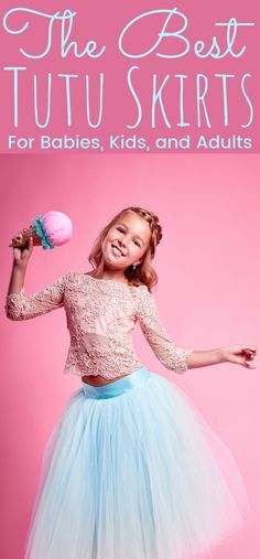 Are you looking for the perfect tutu? Check out my list of the best tutu skirts for babies, kids, and even adults! The list includes short fun tutus and sophisticated party tulle tutus for special events. Check out the list of the most amazing tutus! - simplytodaylife.com #Tutu #BestTutu #LongTutu #ShortTutu #LayeredTutu #TutuForGirls #TutuForBabies #TutuForAdults Adult Tulle Skirt, Sophisticated Party, Diy Projects For Adults, Childrens Wardrobes, Long Tutu