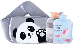 Hot Water Bottle, Warm Water Bag Rubber Hot Water Pouch with Extra Long Soft Plush Hand Waist Warmer Cover, Cute Panda Hot Water Bag for Pain Relief from Arthritis, Headaches, Hot and Cold Therapy : Amazon.co.uk: Health & Personal Care Hot And Cold Therapy, Hot Water Bag, Hot Water Bottle, Cold Therapy, Cute Unicorn, Cute Panda, Color Names, Headache, Hot Water