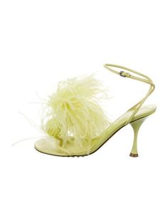 Bottega Veneta Leather SandalsGreenFeather TrimWrap-Around StrapsIncludes Dust BagDesigner Fit: Sandals by Bottega Veneta typically run a half size small.Unfortunately, due to restrictions, this item may not be eligible for shipping in all areas. Formal Feather Trim Sandals For Summer, Chic Sandals With Feathers For Summer, Chic Summer Sandals With Feathers, Summer Open Toe Sandals With Feather Trim, Elegant Summer Sandals With Feather Trim, Elegant Feather Trim Sandals For Summer, Spring Evening Sandals With Feather Trim, Summer Sandals With Feathers And Open Toe, Elegant Sandals With Feather Trim For Spring