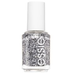 Silver Glitter Nails, Vegan Nail Polish, Shine Nails, Best Nail Polish, Glitter Nail Polish, Essie Nail Polish, Essie Nail