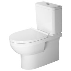 a white toilet with the lid up and no tank in front of it on a white background