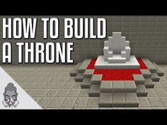 how to build a throne in minecraft